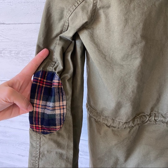 mine Plaid Utility Jacket Green Sz Small - Picture 8 of 10